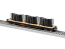 PREORDER Lionel O 2626130 PS-4 Flatcar with Auto Frame Load, Indiana Harbor Belt