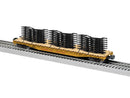 PREORDER Lionel O 2626150 PS-4 Flatcar with Auto Frame Load, Union Pacific