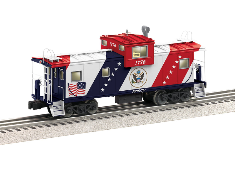 PREORDER Lionel O 2626300 3-Rail Wide-Vision Caboose, St. Louis-San Francisco
