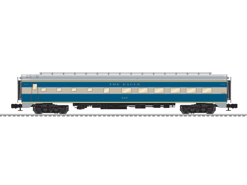 PREORDER Lionel O 2627180 Aluminum 18" StationSounds Diner, Texas & Pacific