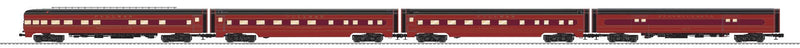 PREORDER Lionel O 2627200 Liberty Limited Aluminum 18" Passenger Car, Pennsylvania 1941 (4-Pack)