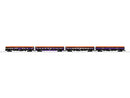 PREORDER Lionel O 2627230 Aluminum 18" Passenger Car, Halloween Whispering Rails (4-Pack)