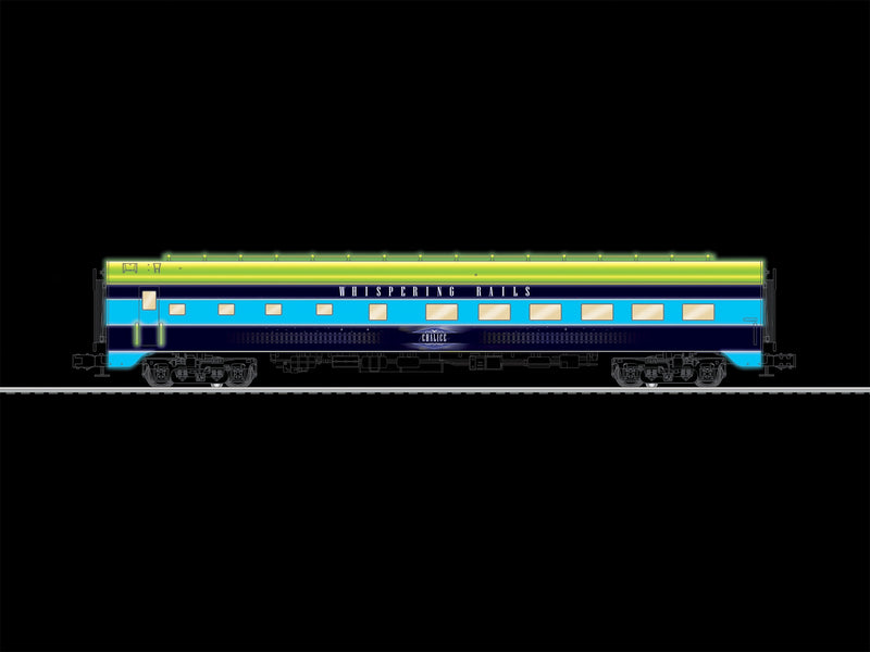 PREORDER Lionel O 2627250 Aluminum 18" StationSounds Diner Car, Halloween Whispering Rails