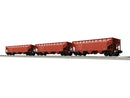 PREORDER Lionel O 2642130 3 Bay AAR Hopper Set A, Atchison Topeka & Santa Fe (3-Pack)