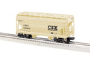 PREORDER Lionel O 2643011 3-Rail ACF 2-Bay Centerflow Covered Hopper, CSX