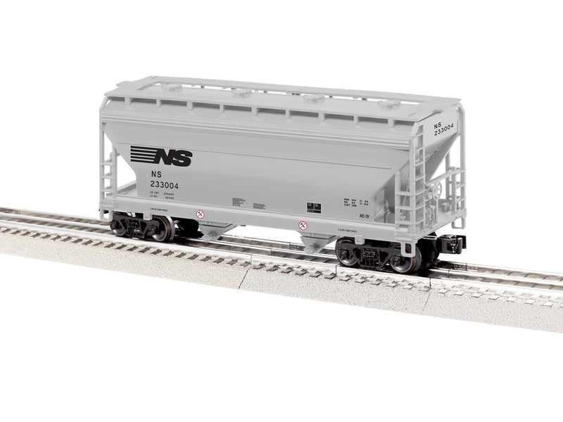 PREORDER Lionel O 2643051 3-Rail ACF 2-Bay Centerflow Covered Hopper, Norfolk Southern