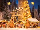 Noch HO 14391 Christmas Market Entrance Arch Laser-Cut Minis Laser-Cut Wood Kit