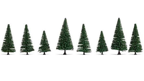 Noch HO 25640 Fir Trees Assorted