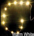 Evan Designs UWS12 12 LED Chip String, Warm White, 12-18V AC/DC, 1.6 x 3.2mm LEDs