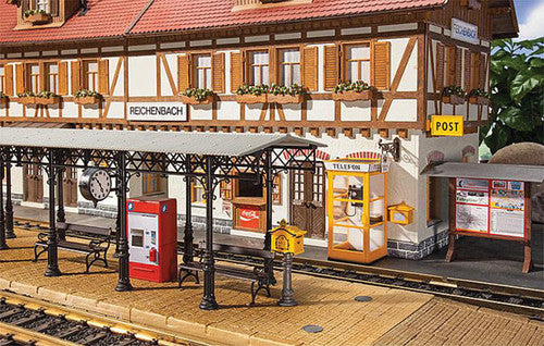 Pola 331745 Train Station Accessory Set