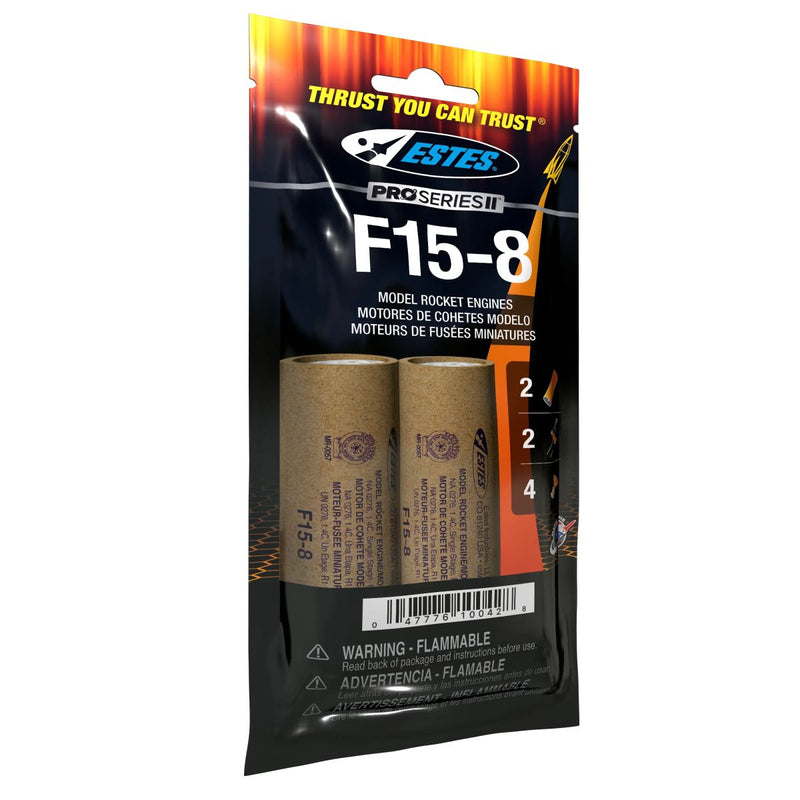 Estes 10042 F15-8 29mm Engines/2pk