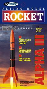 Estes 1256 Alpha III Rocket  E2X