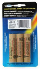 Estes Rockets 1598 A8-3 Engines - 3 pack