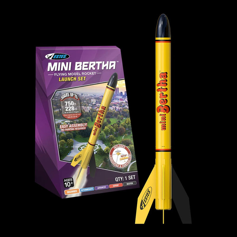 Estes 2469 Mini Bertha Launch Set  Skill BEG