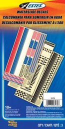 Estes 3170 Waterslide Decal Set