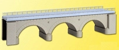 Kibri HO 39721 Stone Elbow Bridge Kit (Single Track)