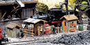 Faller HO 120140 Three Trackside Shanties Kit