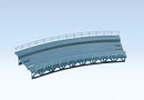 Faller HO 120476 Bridge Track Bed for Marklin C-Track, Curved, 17-1/2" 43.7cm Radius (Use with
