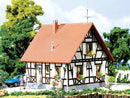 Faller HO 130222 Half-Timbered House, 3-3/4 x 3-1/2" 9.3 x 8.5cm