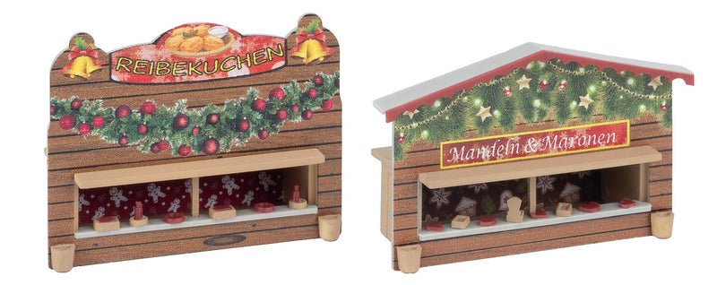 PREORDER Faller N 272020 Christmas Market Stalls (2-Pack)