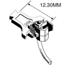 Kadee HO 54 NEM 363 European-Style Couplers, Extra Long (12.3mm, .484", 31/64") 1 Pair with NEM 363 to 362, Bolt-On 363 Ad