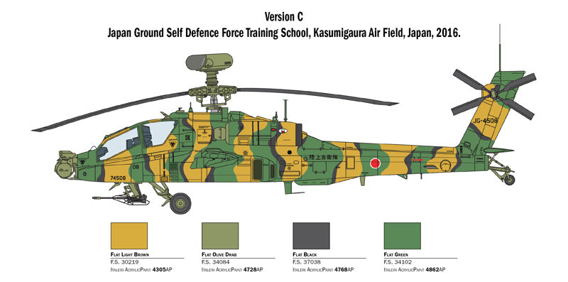 Italeri 2748 - SCALE 1 : 48 AH-64D APACHE LONGBOW