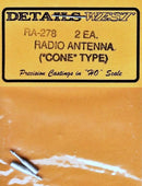 Details West HO 278 "Cone" Type Radio Antenna (2)