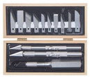 Excel Blades 44383 Craftsman Tool Set/Wooden Box Carded