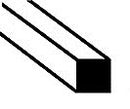 Plastruct 90790 MS-160 Solid Styrene Square Rod, .160" (10)