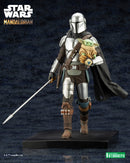 Kotobukiya SW193 Star Wars ARTFX+ Mandalorian™ & Grogu™ with Beskar Staff 1:10