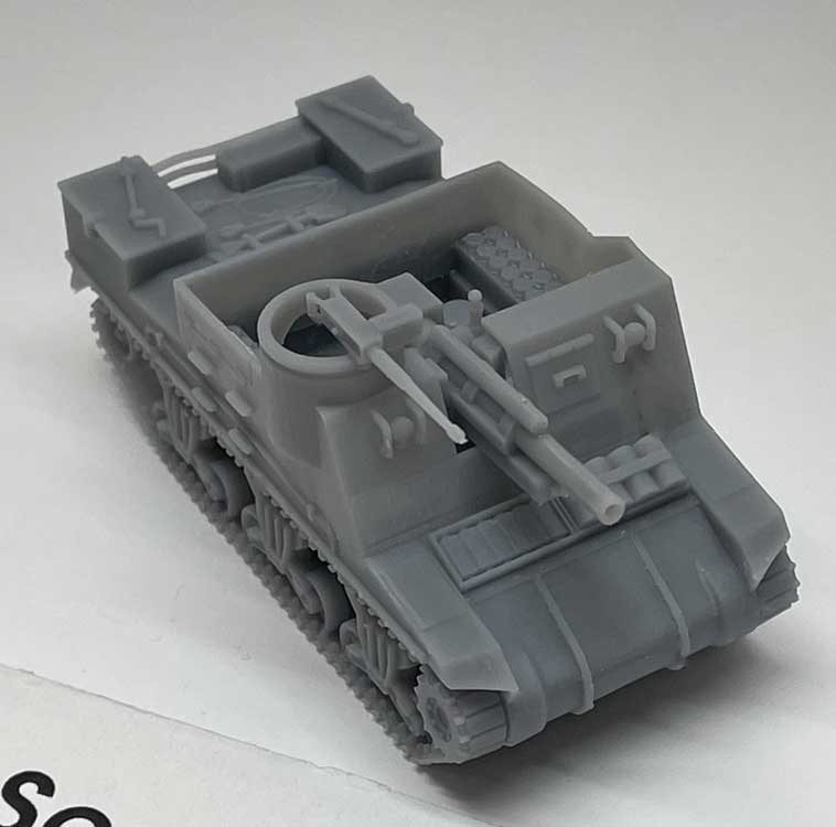 PREORDER Phoenix Precision Models PPM-31085 HO M7 Priest Self Propelled Gun -- Unpainted 3-D Print