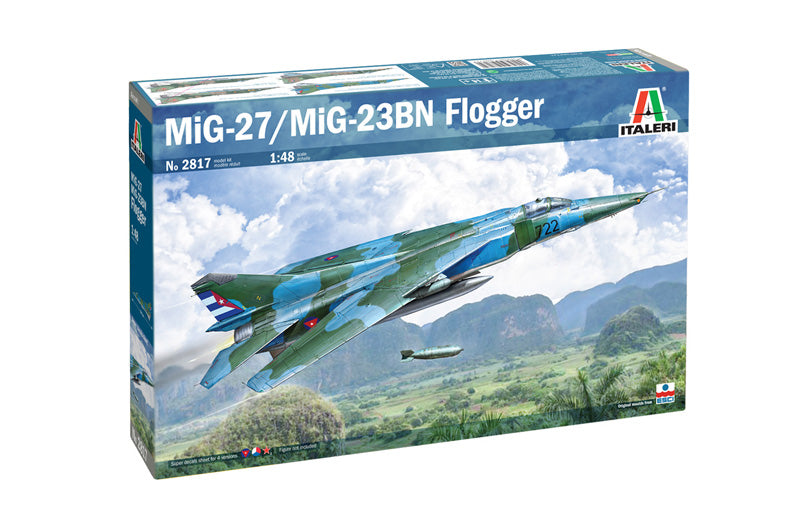 Italeri 2817 - SCALE 1 : 48 MiG-27/MiG-23BN Flogger