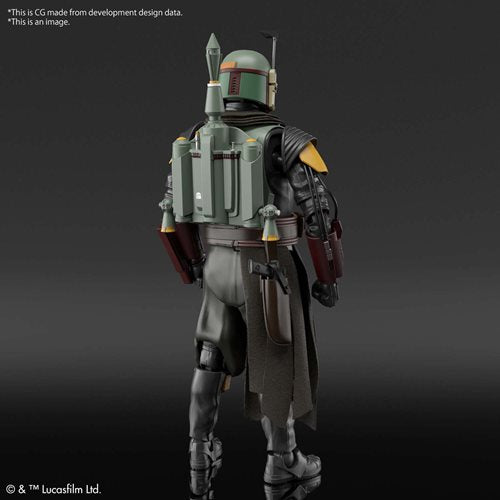 Bandai 2607743 Star Wars: The Mandalorian Boba Fett 1:12 Scale Model Kit