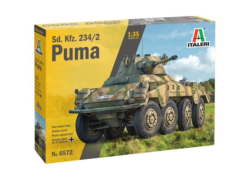 Italeri 6572 - SCALE 1 : 35 Sd.Kfz. 234/2 Puma