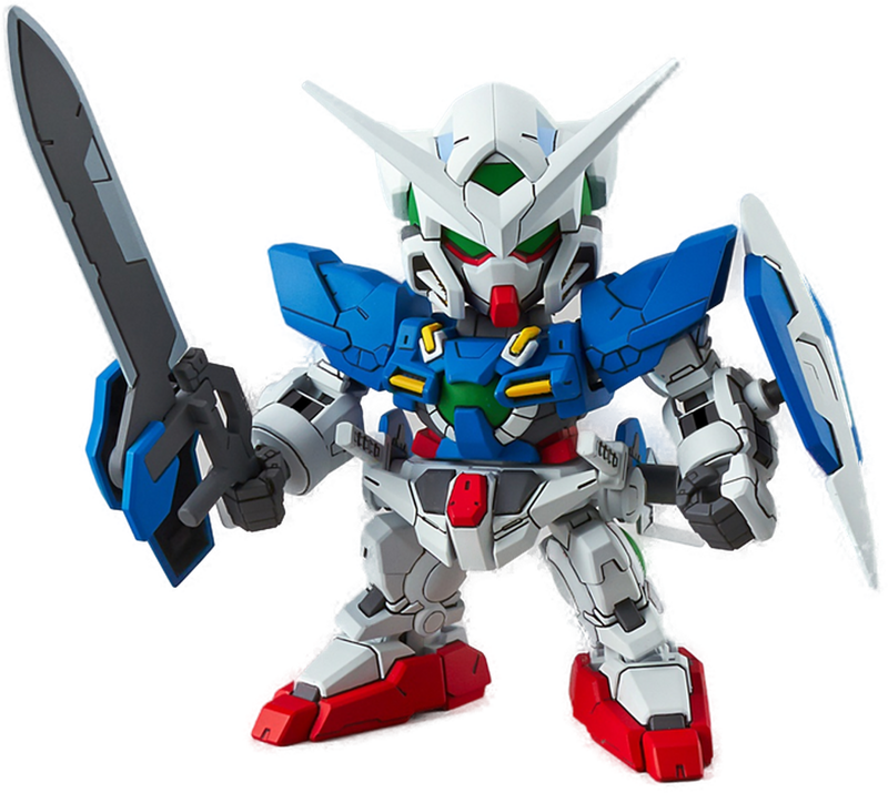 Bandai 2688288 Gundam Ex-Standard 003 Gundam Exia SD