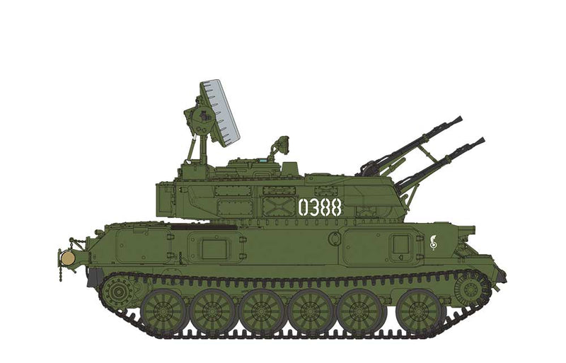 Meng-Model TS-023 RUSSIAN ZSU-23-4 SHILKA SELF-PROPELLED ANTI-AIRCRAFT GUN 1:35