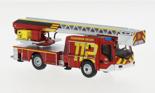 PREORDER Brekina HO PCX871080 Magirus M32L-AS Fire Ladder Truck, Siegen Germany Fire Department | 43.19