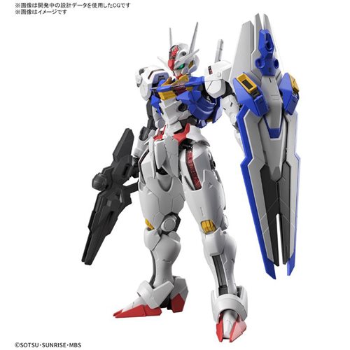 Bandai  2641291 Mobile Suit Gundam: The Witch from Mercury Gundam Aerial Full Mechanics 1:100 Scale Model Kit