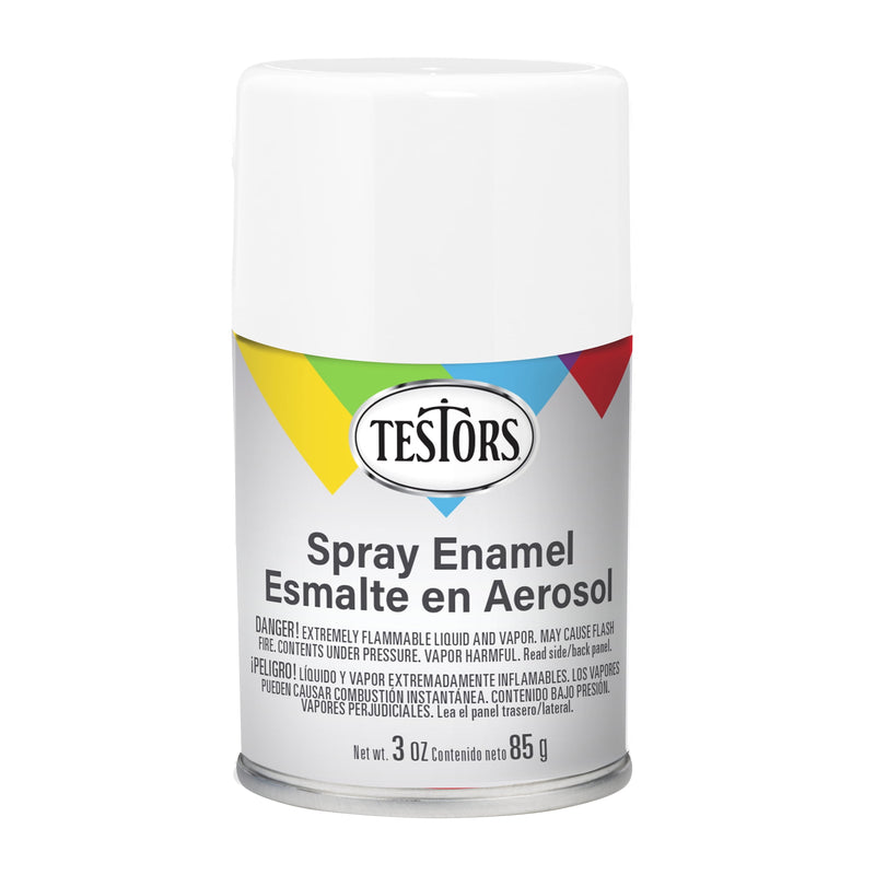 Rust-oleum 1233T Testors Enamel Spray, Flat Light Aircraft Gray (3oz)