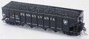 PREORDER Bowser HO 31550 Coal Load, Rapido Trains H21E 4-Bay Hopper (2-Pack)