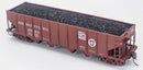 PREORDER Bowser HO 31551 Coal Load, Rapido Trains H21A 4-Bay Hopper (2-Pack)