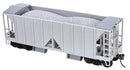 Bowser HO 31701 70-Ton Open Side 2 Bay Ballast Car Kits, Undecorated