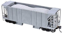 Bowser HO 31705 70-Ton 2 Bay Ballast Car Kits, Undecorated