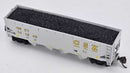 PREORDER Bowser N 32106 Coal Load, Bachmann 40' 4-Bay Quad Hopper (2-Pack)