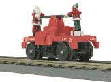 MTH RailKing O 30-5234 Operating Hand Car, Christmas