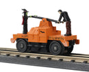 PREORDER MTH RailKing O 30-5241 Operating Hand Car with Witch and Frankenstein, Halloween Orange