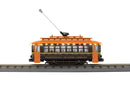 PREORDER MTH RailKing O 30-5265 Bump-n-Go Trolley with LED Lights, Transylvania Traction Company