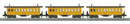 PREORDER MTH RailKing O 30-6456 Overton Passenger Car Set, Virginia & Truckee Carson City/Virginia City/35 (3-Pack)