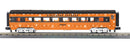 PREORDER MTH RailKing O 30-68304 60’ Streamlined Coach Car with LED Lights, Halloween