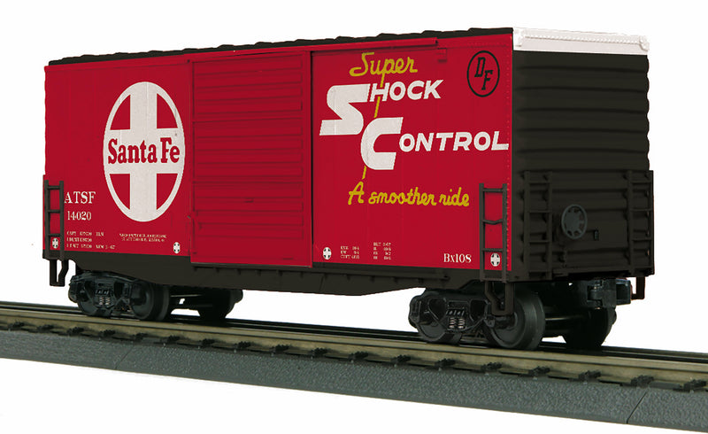 MTH RailKing O 30-71139 40' High Cube Box Car, Santa Fe